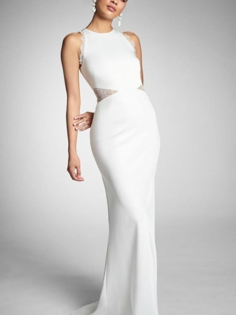 NWT Sachin & Babi Isla Lace Panel
Gown Size 8 $695